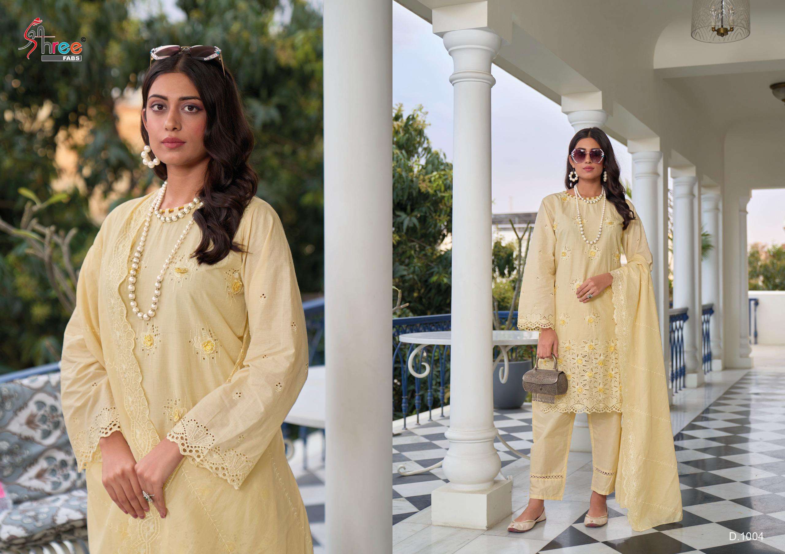 SHREE FABS ISHANI COTTON FANCY DESIGNER SUIT