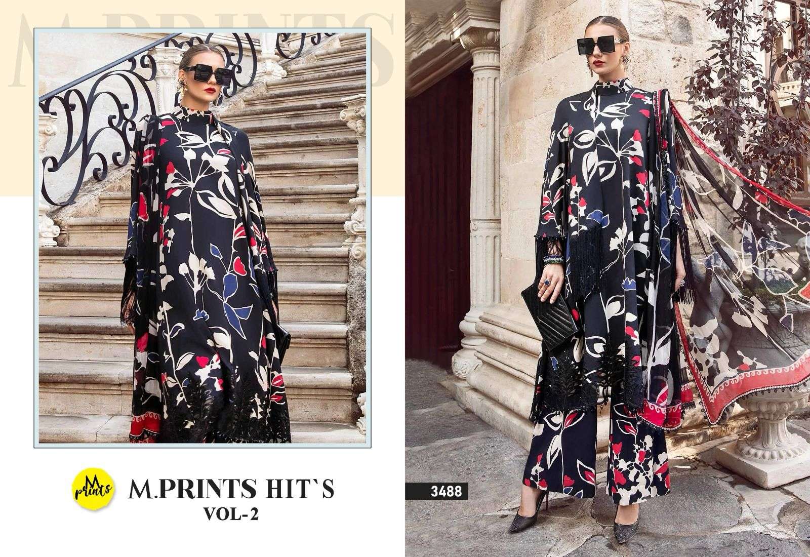 SHREE FABS M PRINTS HITS VOL 2 FANCY SALWAR KAMEEZ 