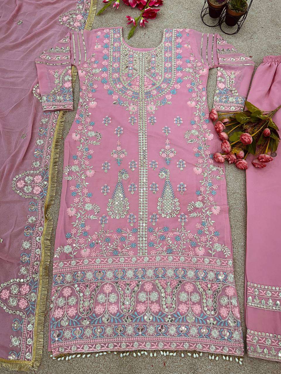 SR 1612 KURTI SET