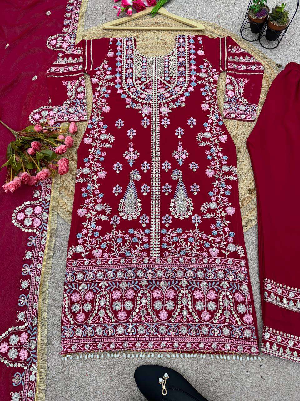 SR 1612 KURTI SET
