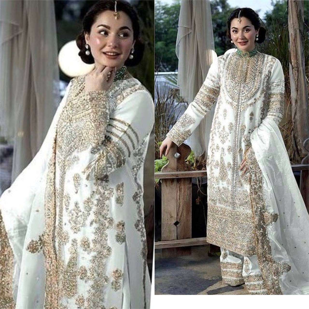 SR 1612 WHITE KURTI SET