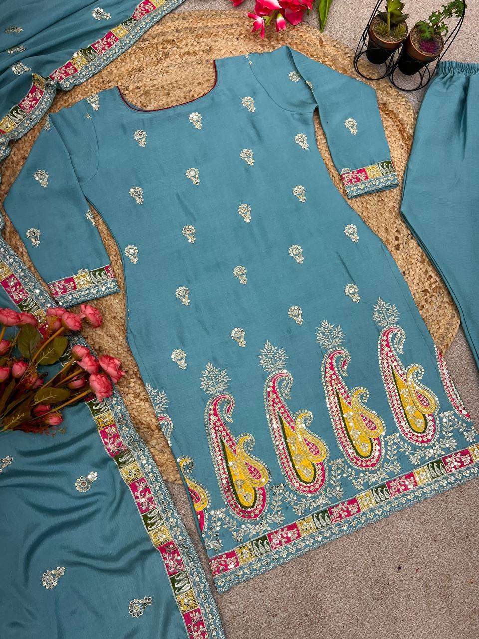 SR 1613 KURTI SET