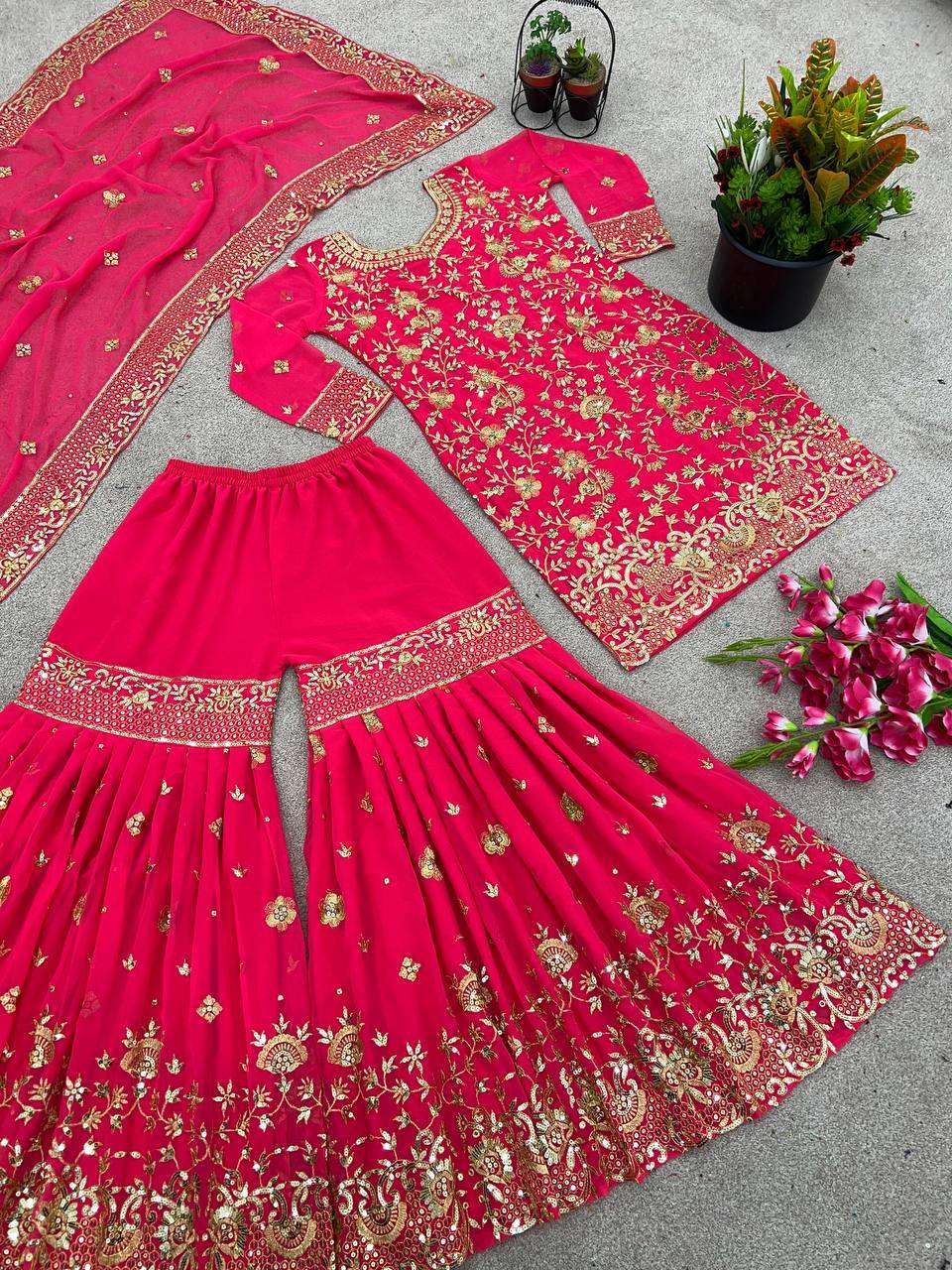 SRK 5134 SHARARA SUIT