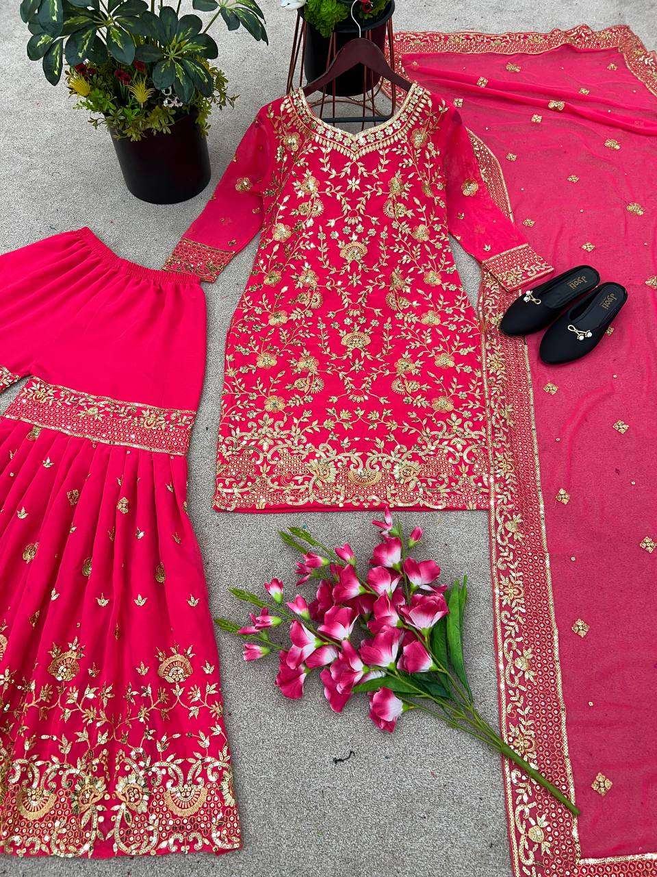 SRK 5134 SHARARA SUIT