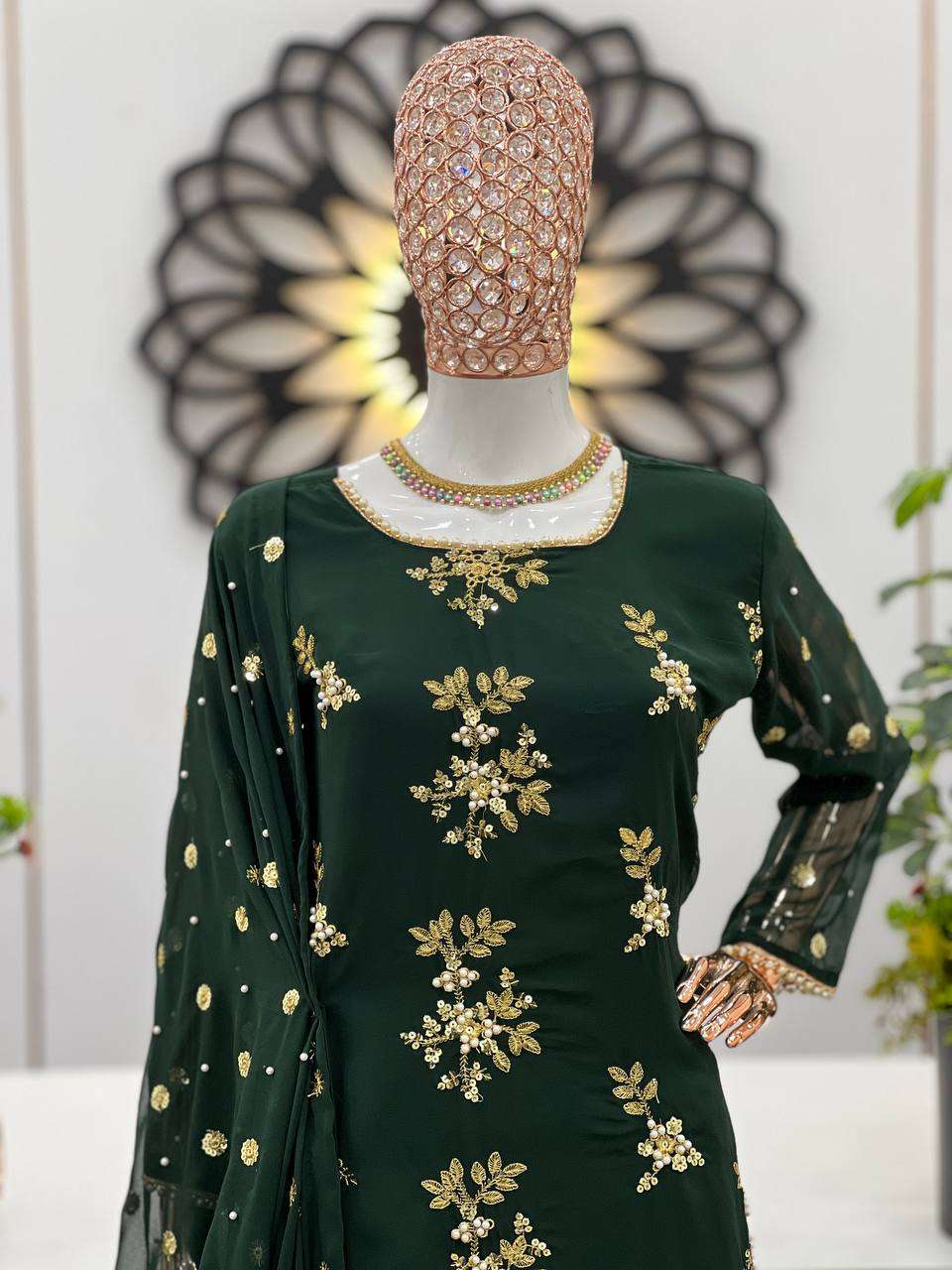 SRK 5137 SHARARA SUIT