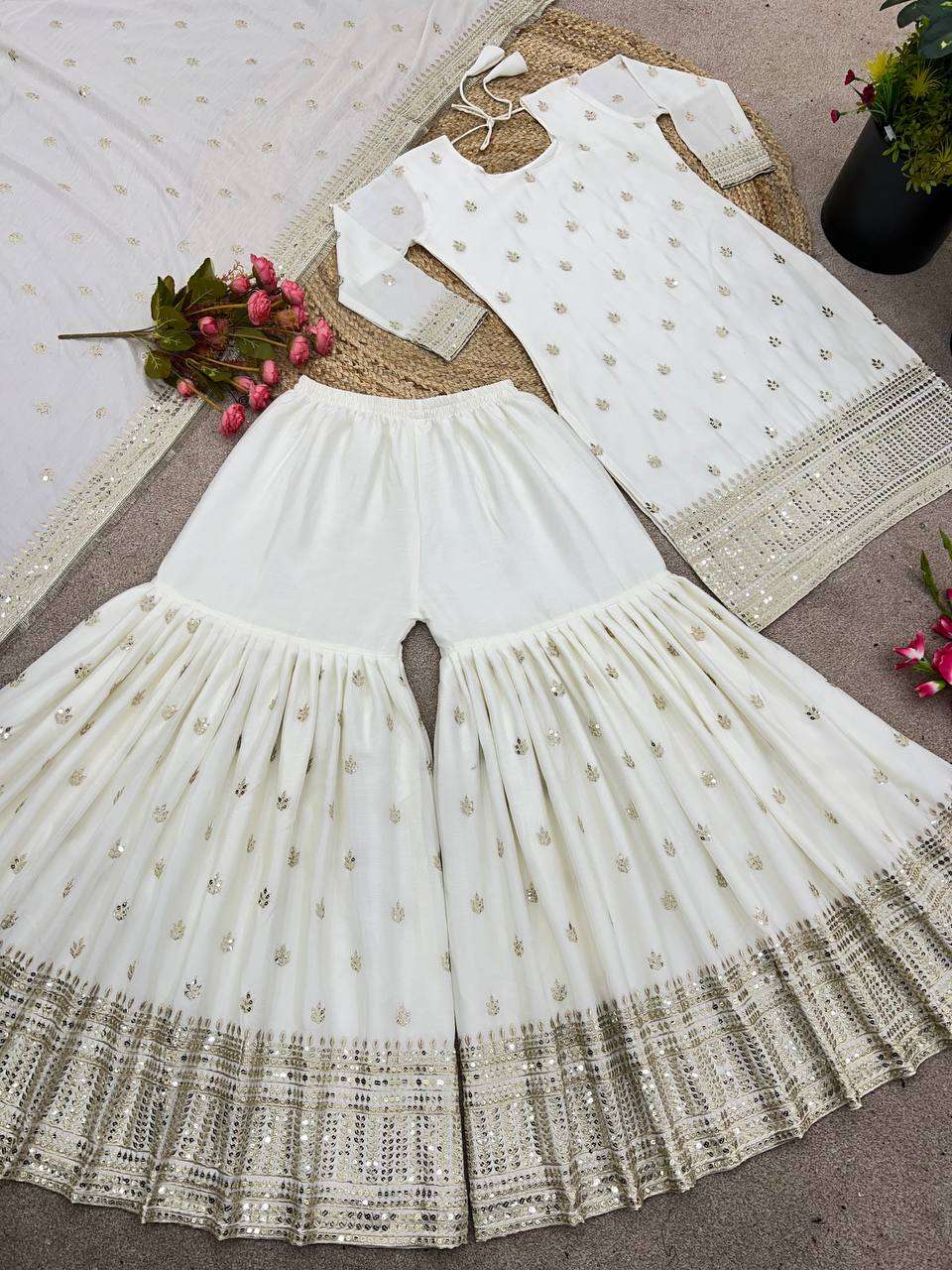 SRK 5143 SHARARA SUIT