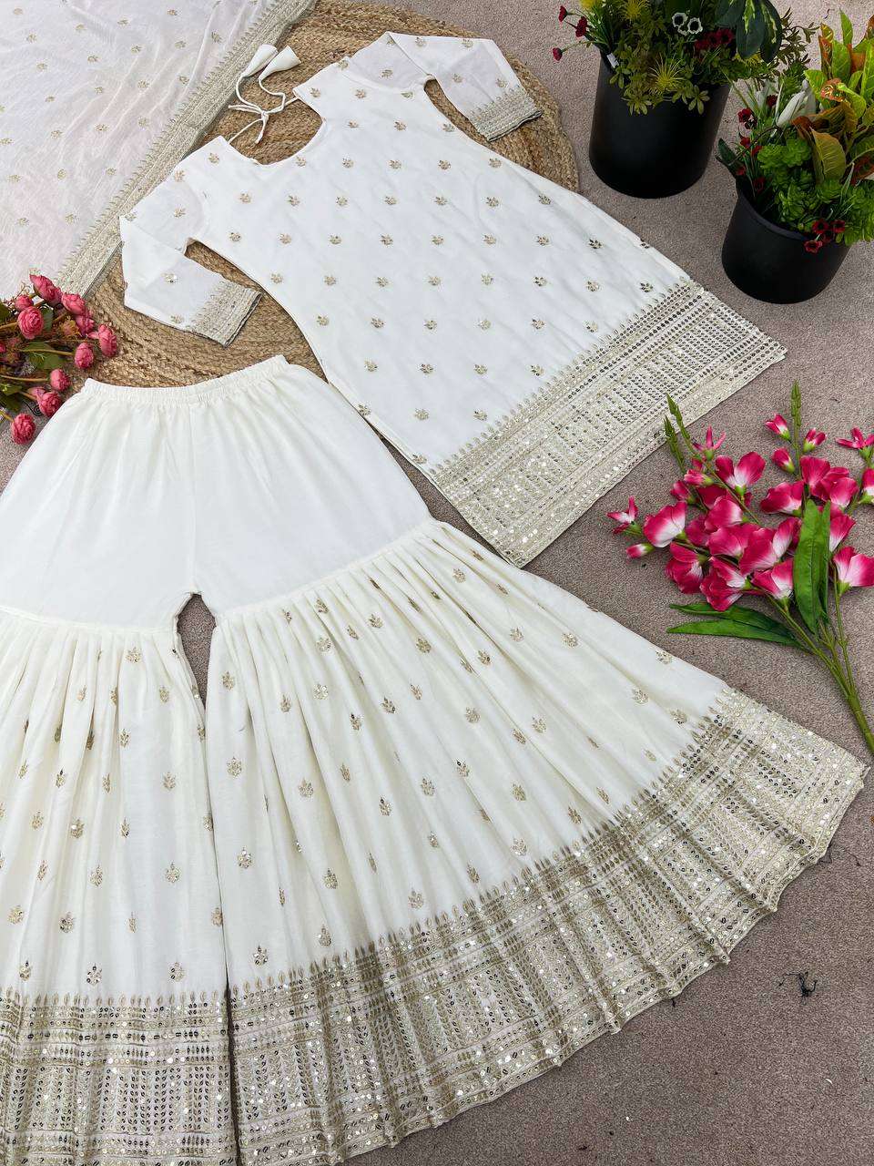 SRK 5143 SHARARA SUIT