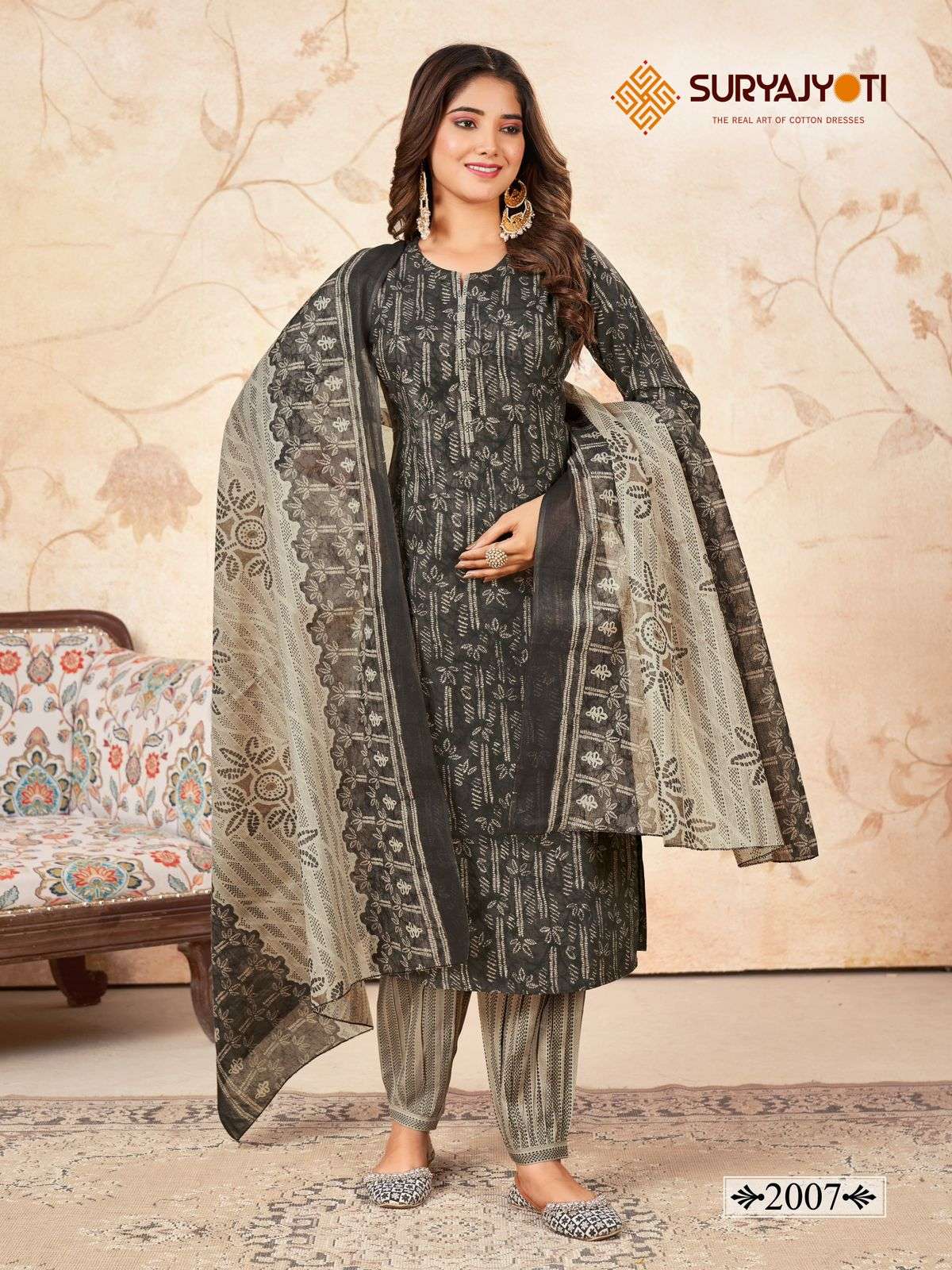 SURYAJYOTI PRIYAL VOL 2  READY MADE COTTON SUIT