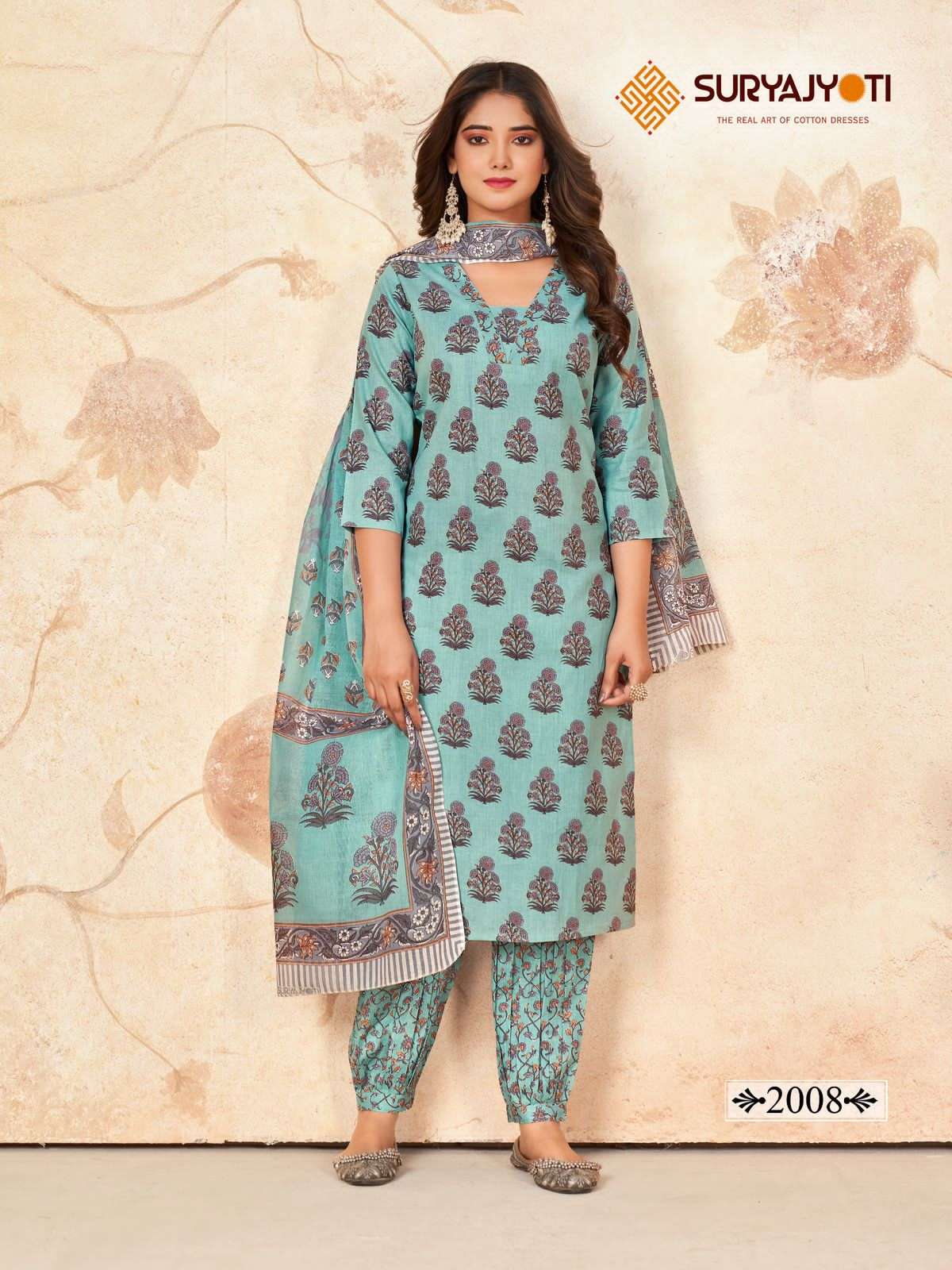 SURYAJYOTI PRIYAL VOL 2  READY MADE COTTON SUIT