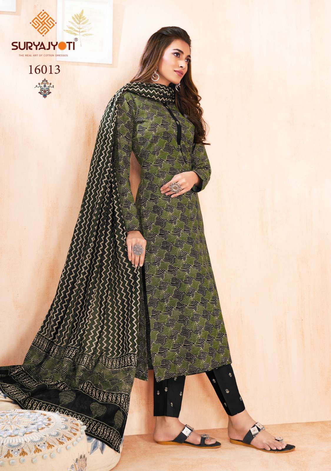 SURYAJYOTI ZION COTTON VOL 16 COTTON PRINTED SALWAR SUIT