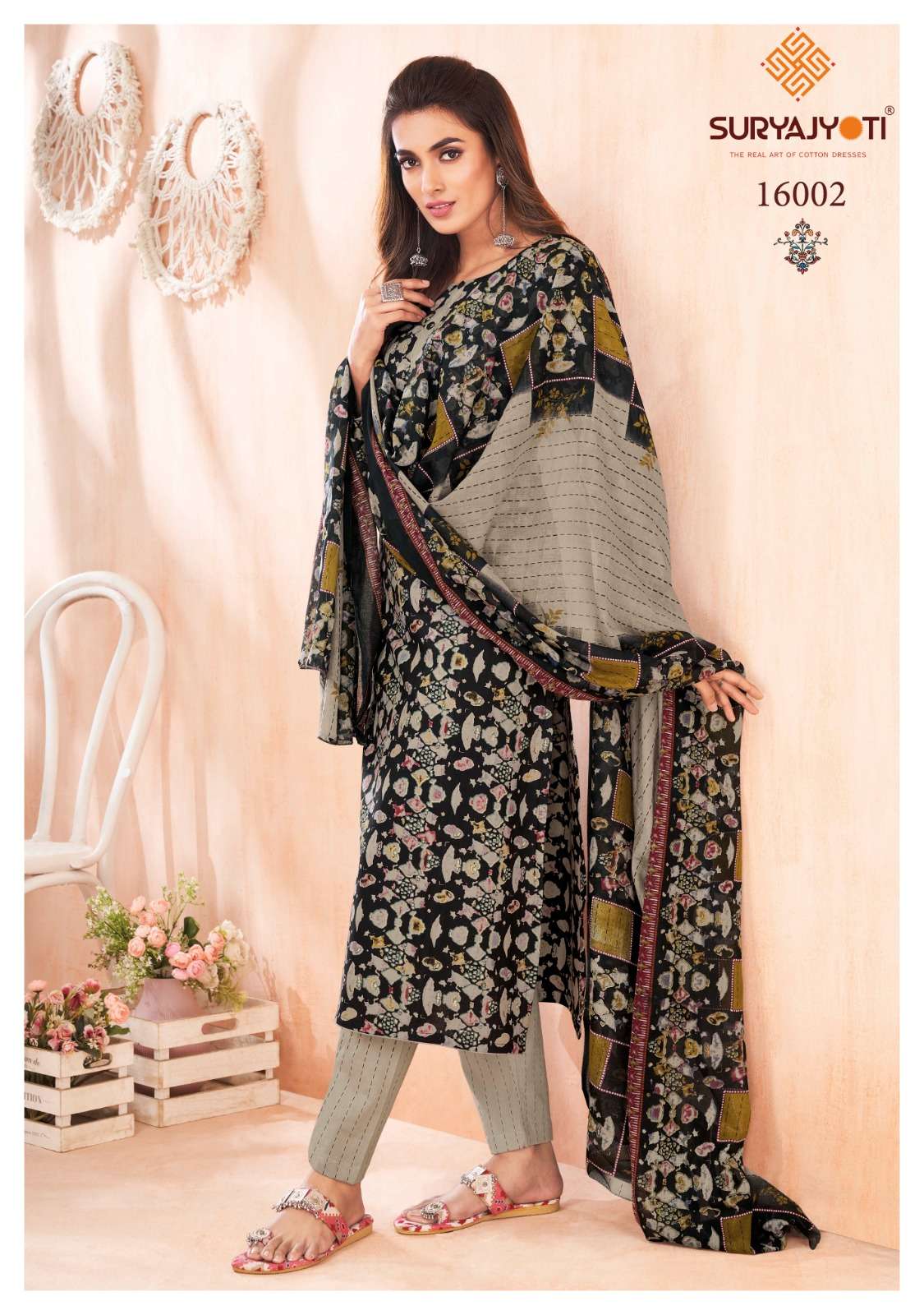 SURYAJYOTI ZION COTTON VOL 16 COTTON PRINTED SALWAR SUIT