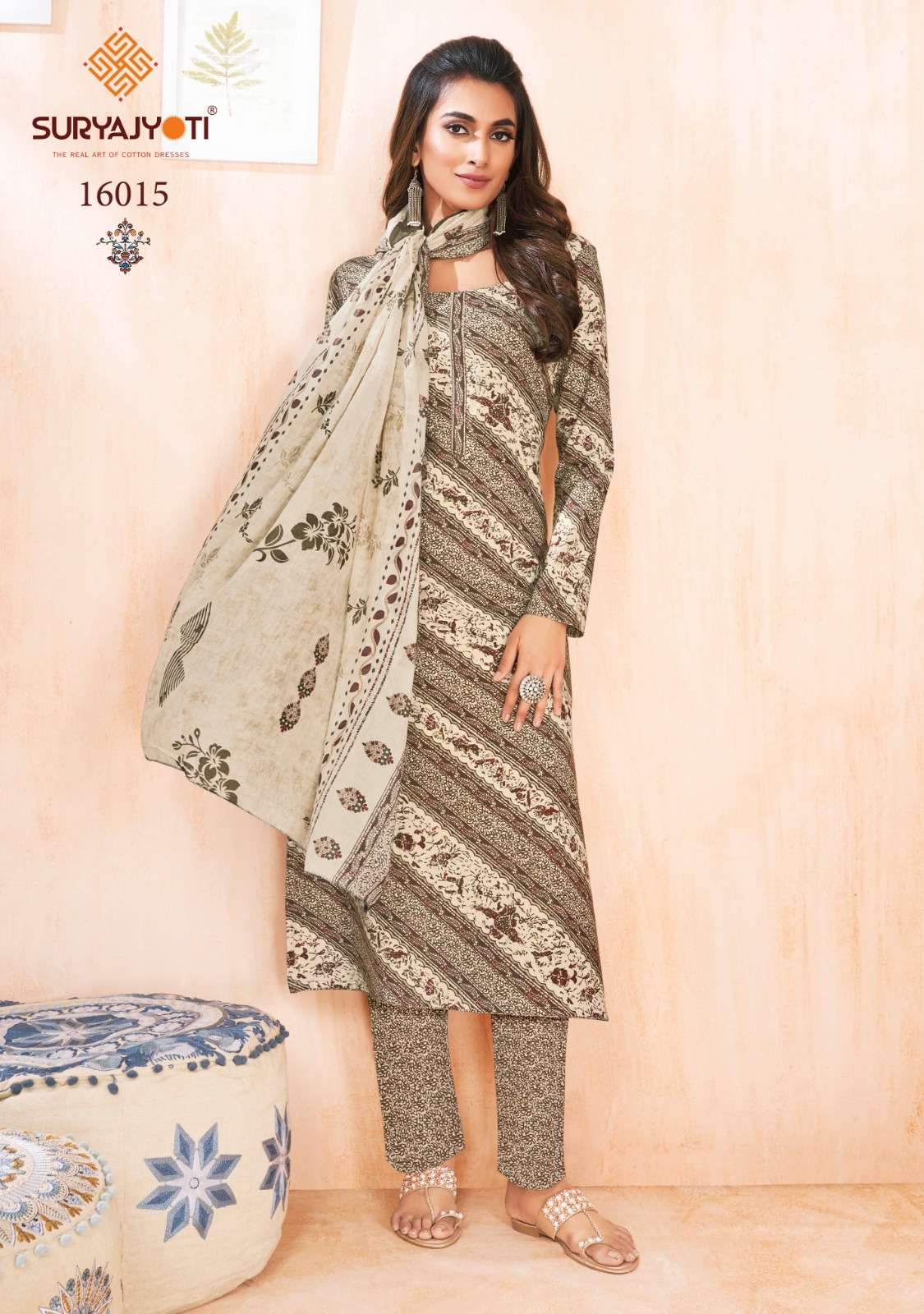 SURYAJYOTI ZION COTTON VOL 16 COTTON PRINTED SALWAR SUIT