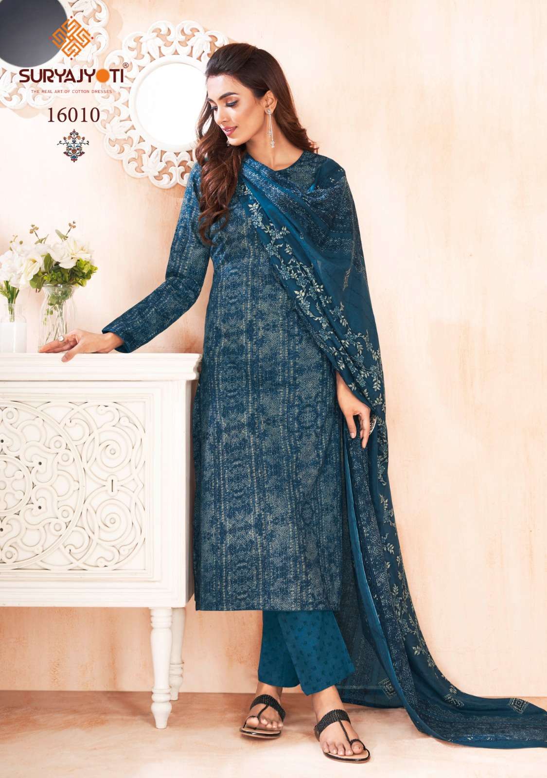 SURYAJYOTI ZION COTTON VOL 16 COTTON PRINTED SALWAR SUIT