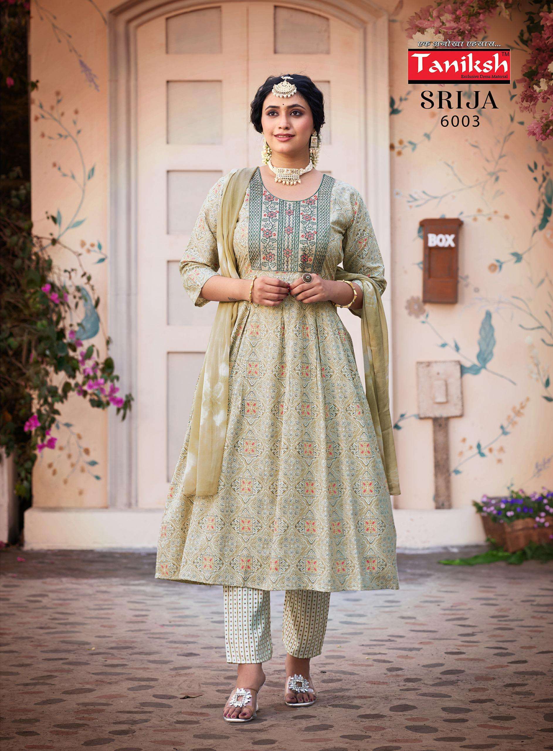 TANISHK SRIJA VOL 6 NAIRA CUT STYLE KURTI COMBO SET 