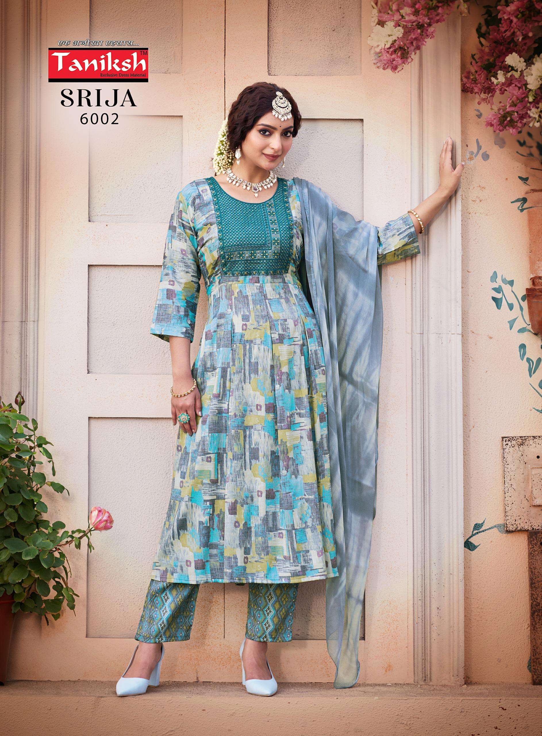 TANISHK SRIJA VOL 6 NAIRA CUT STYLE KURTI COMBO SET 