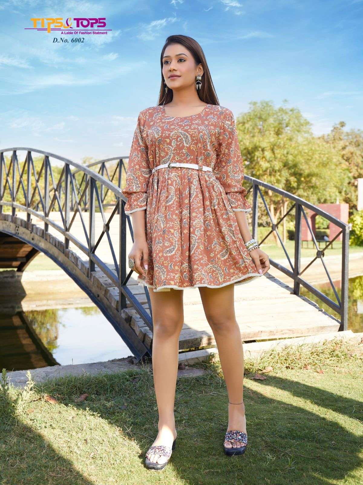  TIPS AND TOPS LOOKS VOL 6 FANCY SUMMER WEAR TUNIC