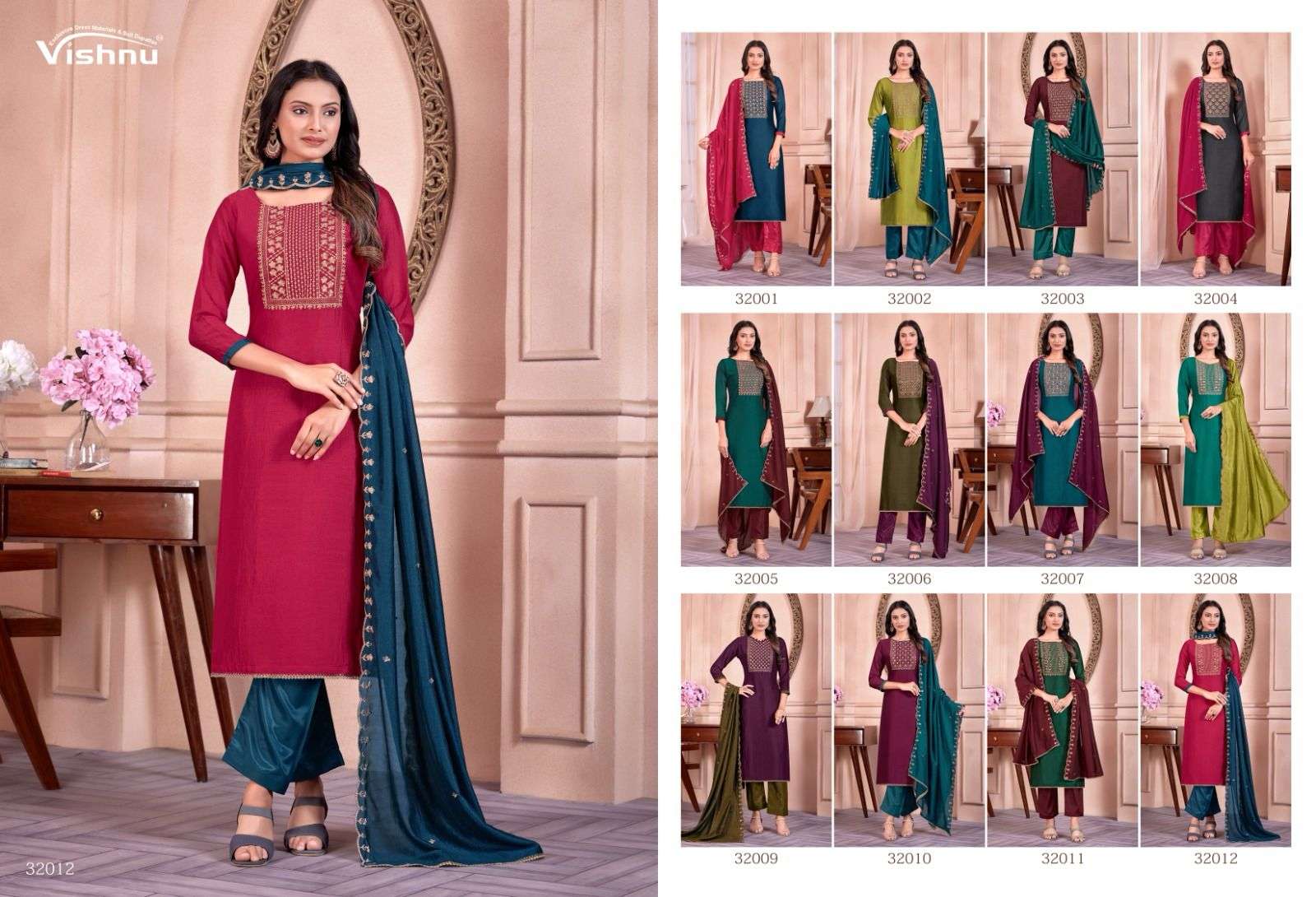 VISHNU IMPEX SUN SHINE SILK SALWAR SUIT