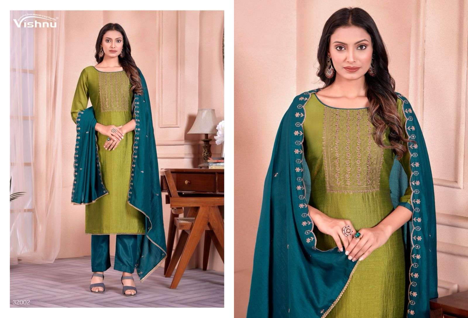 VISHNU IMPEX SUN SHINE SILK SALWAR SUIT
