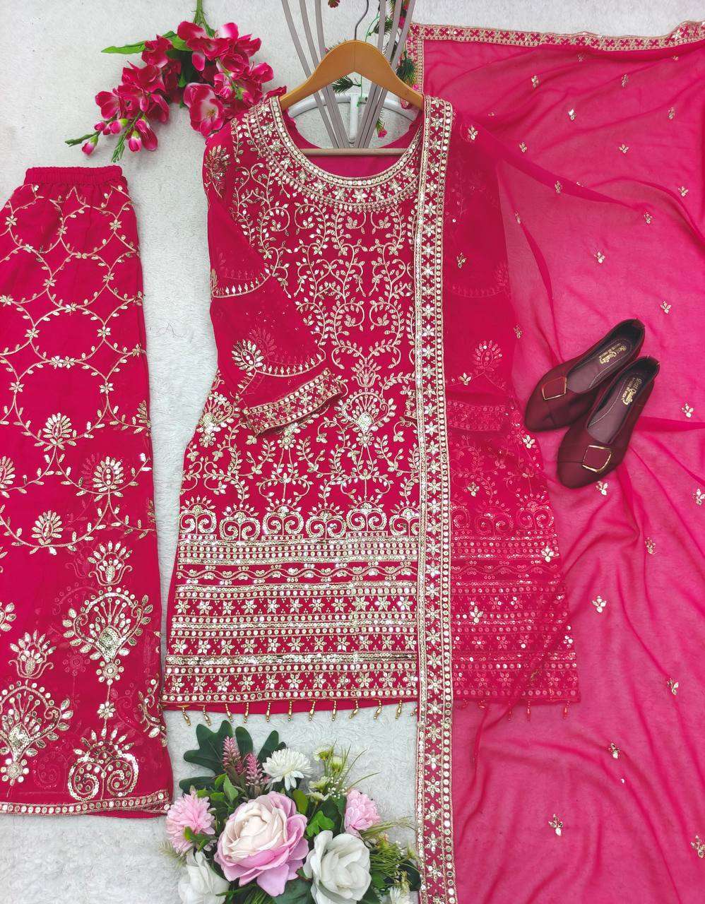 WW 1076 SHARARA SUIT