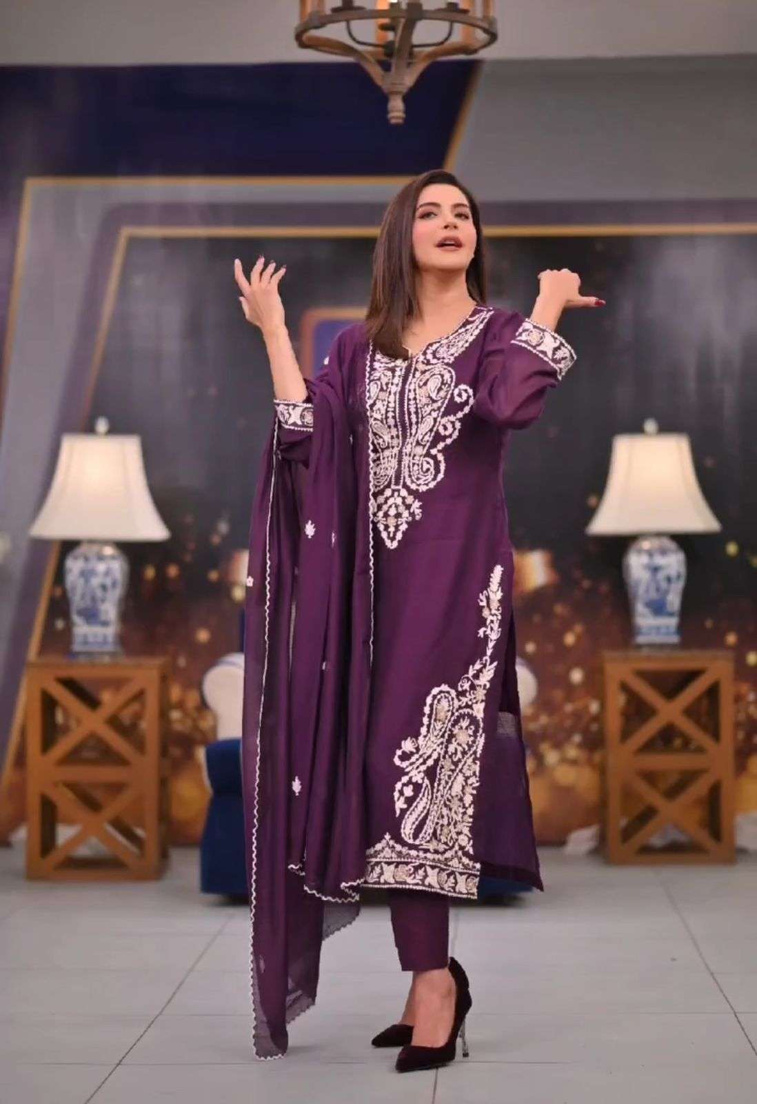 WW 8013 KURTI SET