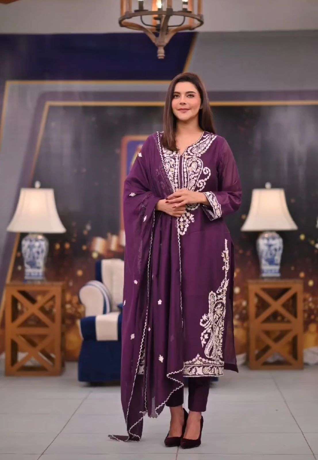 WW 8013 KURTI SET