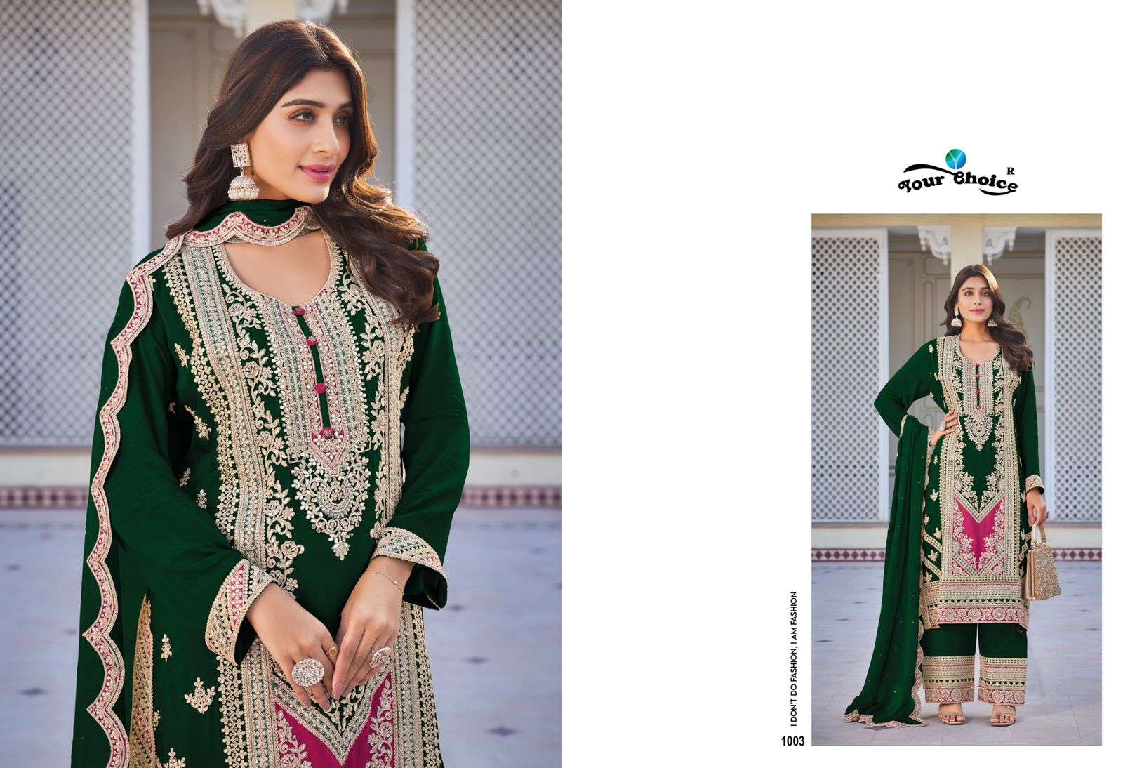 YOUR CHOICE GLAMUP HEAVY DESIGNER READY MADE SUIT