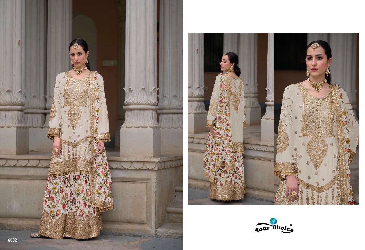 YOUR CHOICE SADAF HAVY DESIGNER WEDDING WEAR SUIT