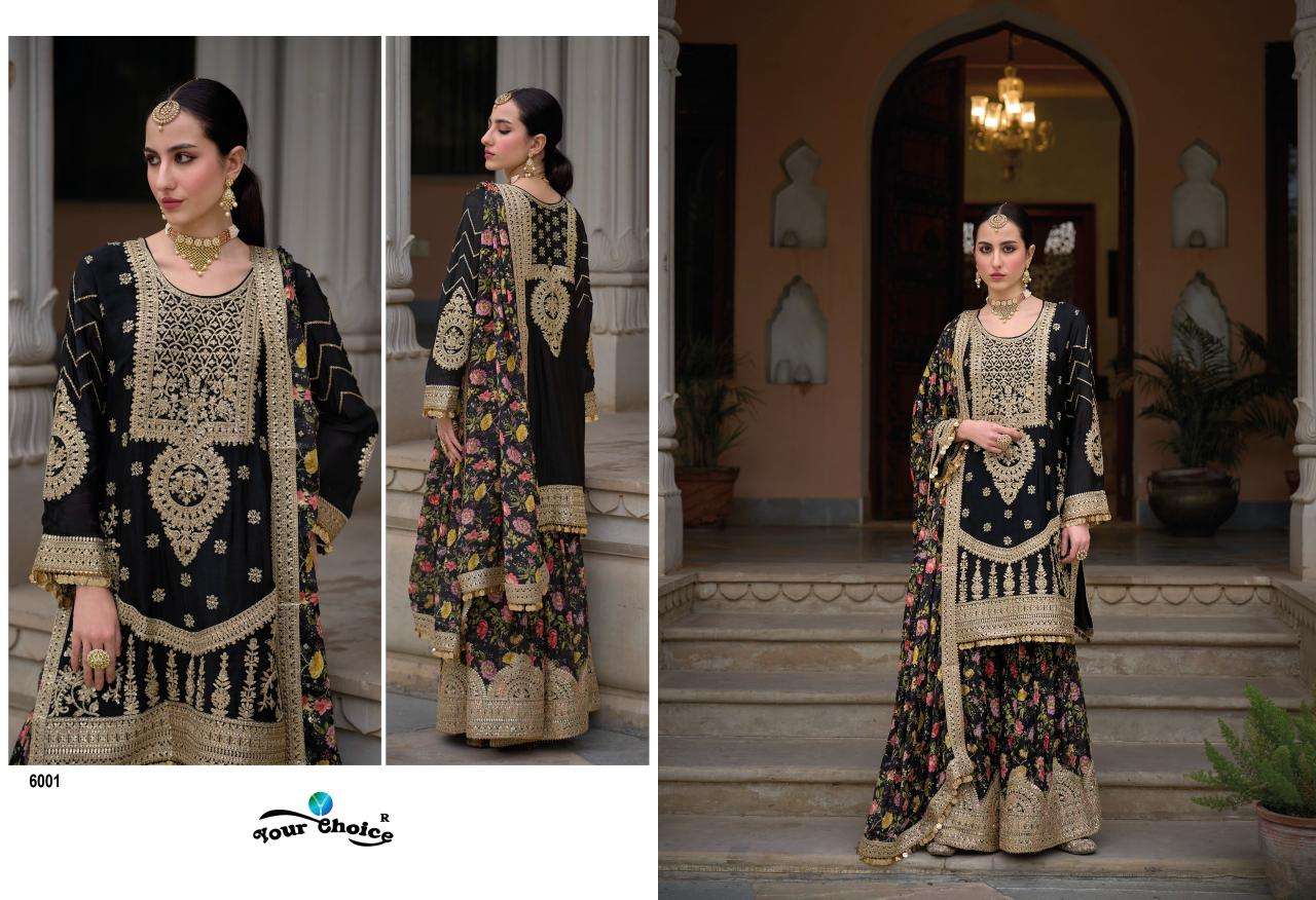 YOUR CHOICE SADAF HAVY DESIGNER WEDDING WEAR SUIT