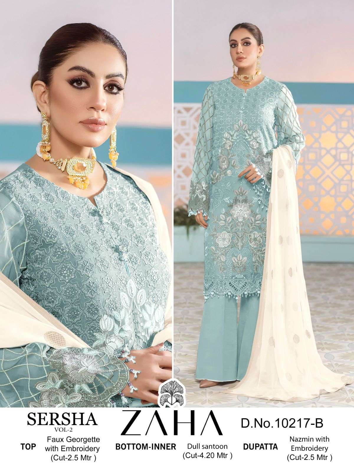 ZAHA SERSHA VOL 2 BEAUTIFUL DESIGNER SUIT
