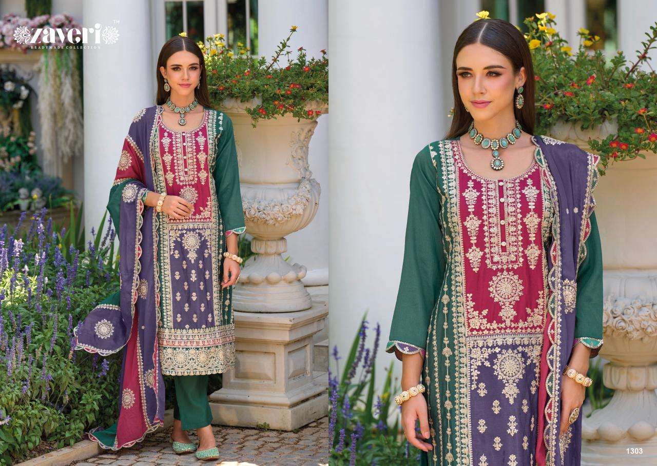  ZAVERI WOMAN BEAUTY MAHIYA HEAVY DESIGNER SUIT