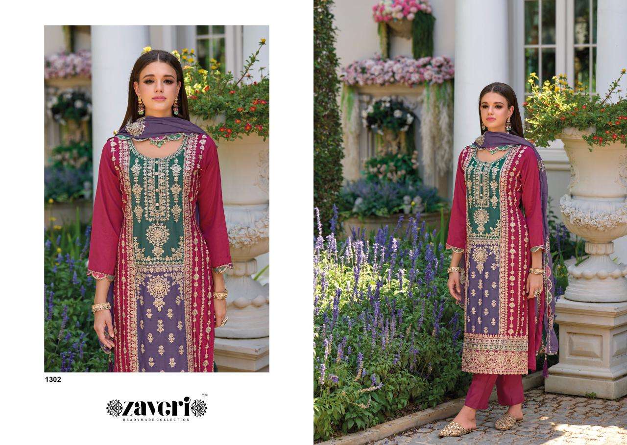  ZAVERI WOMAN BEAUTY MAHIYA HEAVY DESIGNER SUIT