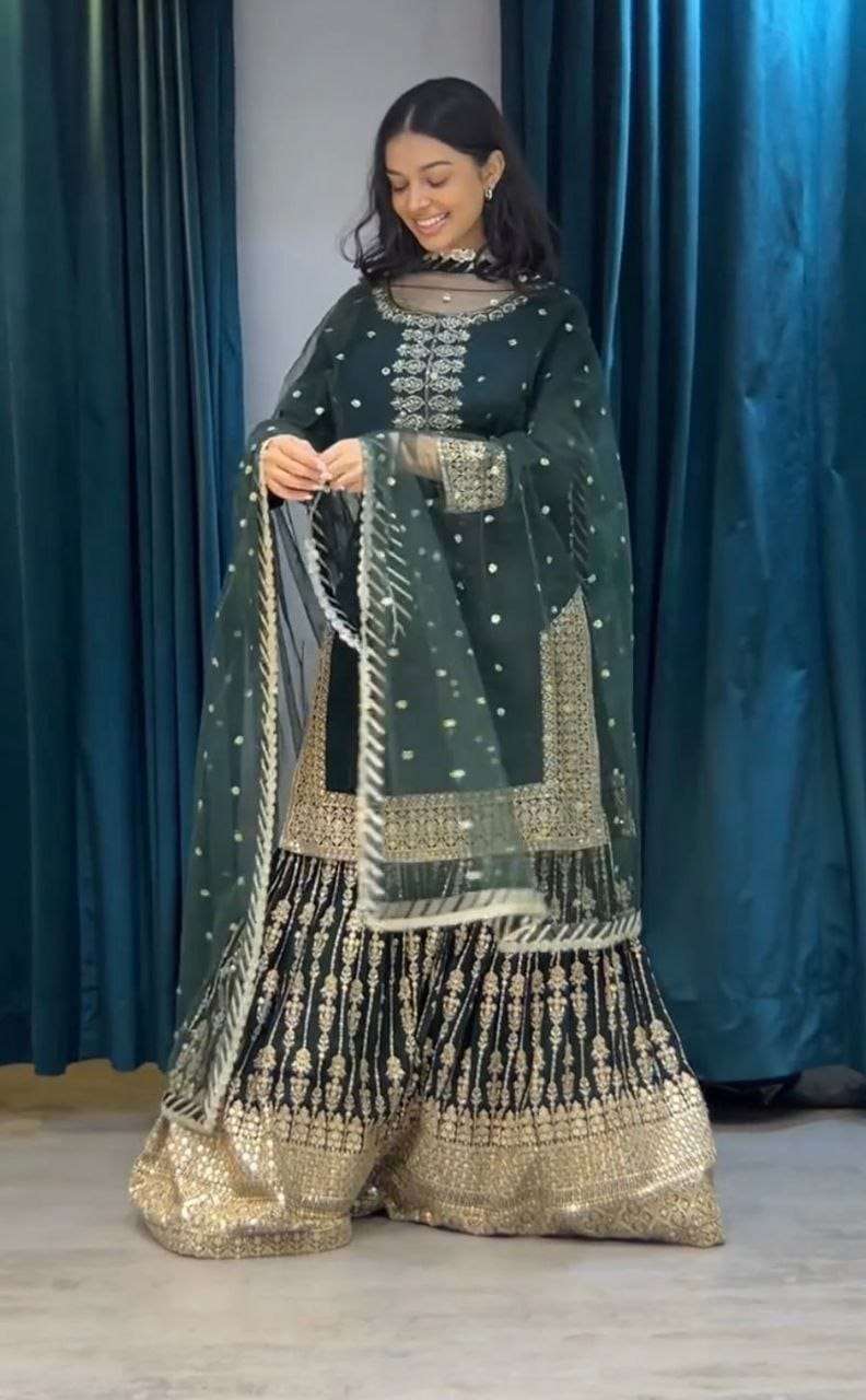 ZB 5004 SHARARA SUIT
