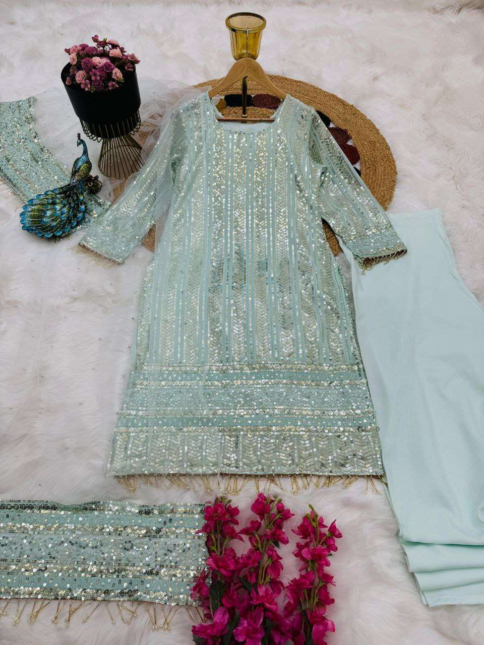 ZD 10080 KURTI SET