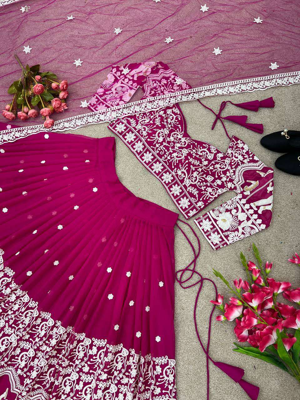 ZF 366 LEHENGA CHOLI