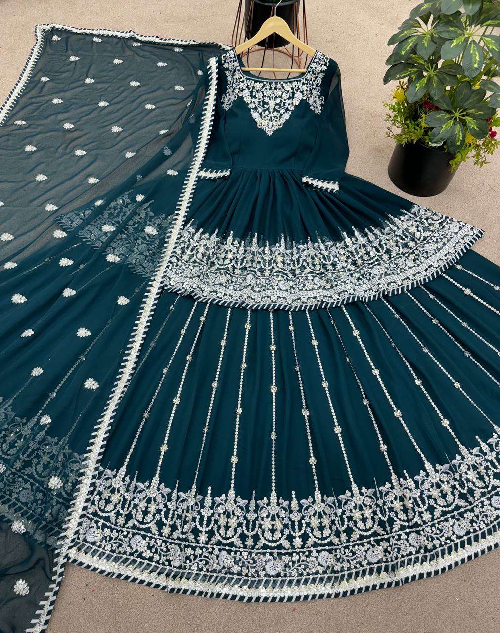 ZF 369 PARTYWEAR DRESS