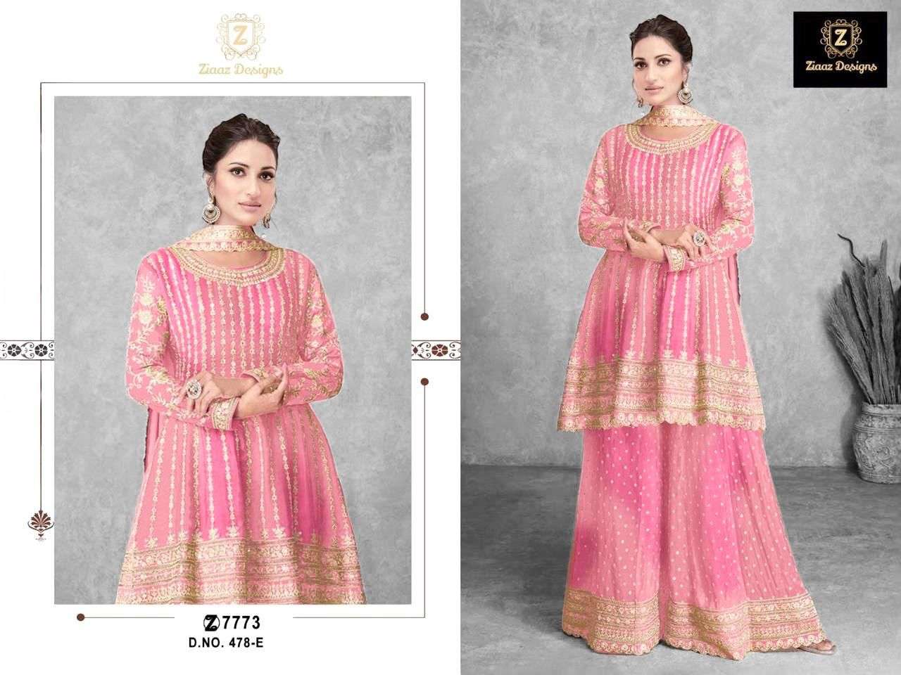 ZIAAZ DESIGNS CODE 478 HEAVY DESIGNER WEDDING WEAR SUIT