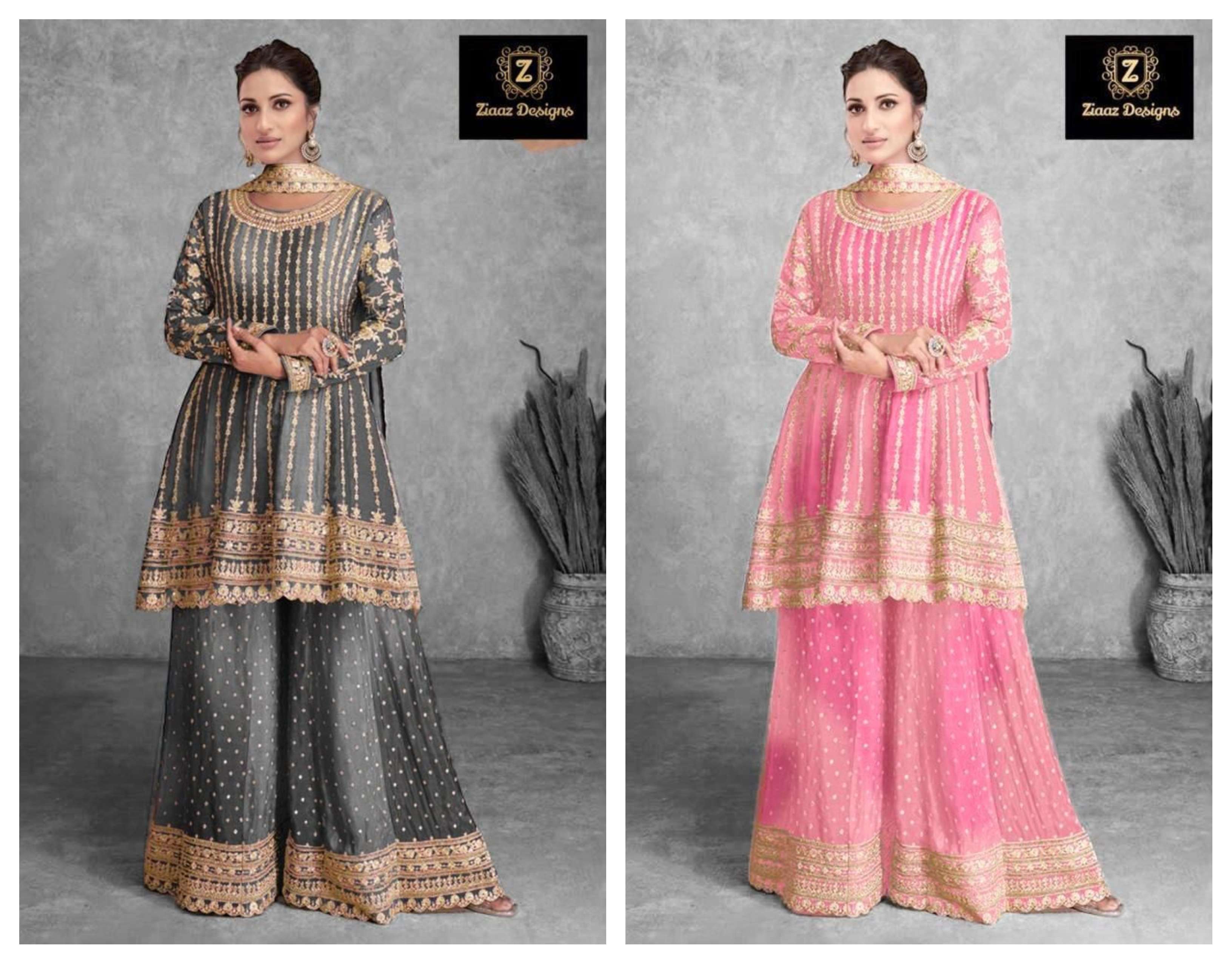 ZIAAZ DESIGNS CODE 478 HEAVY DESIGNER WEDDING WEAR SUIT