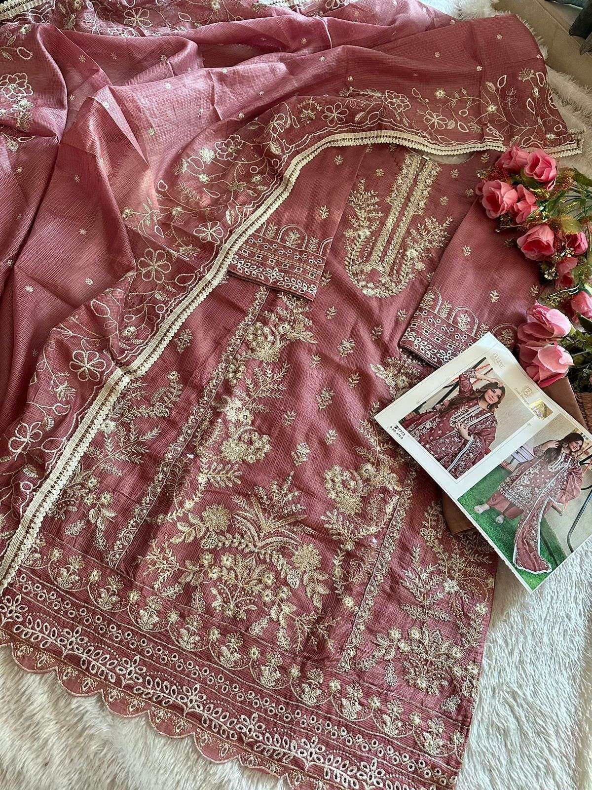 ZIAAZ DESIGNS CODE 479 HEAVY EMBROIDERY DESIGNER SUIT