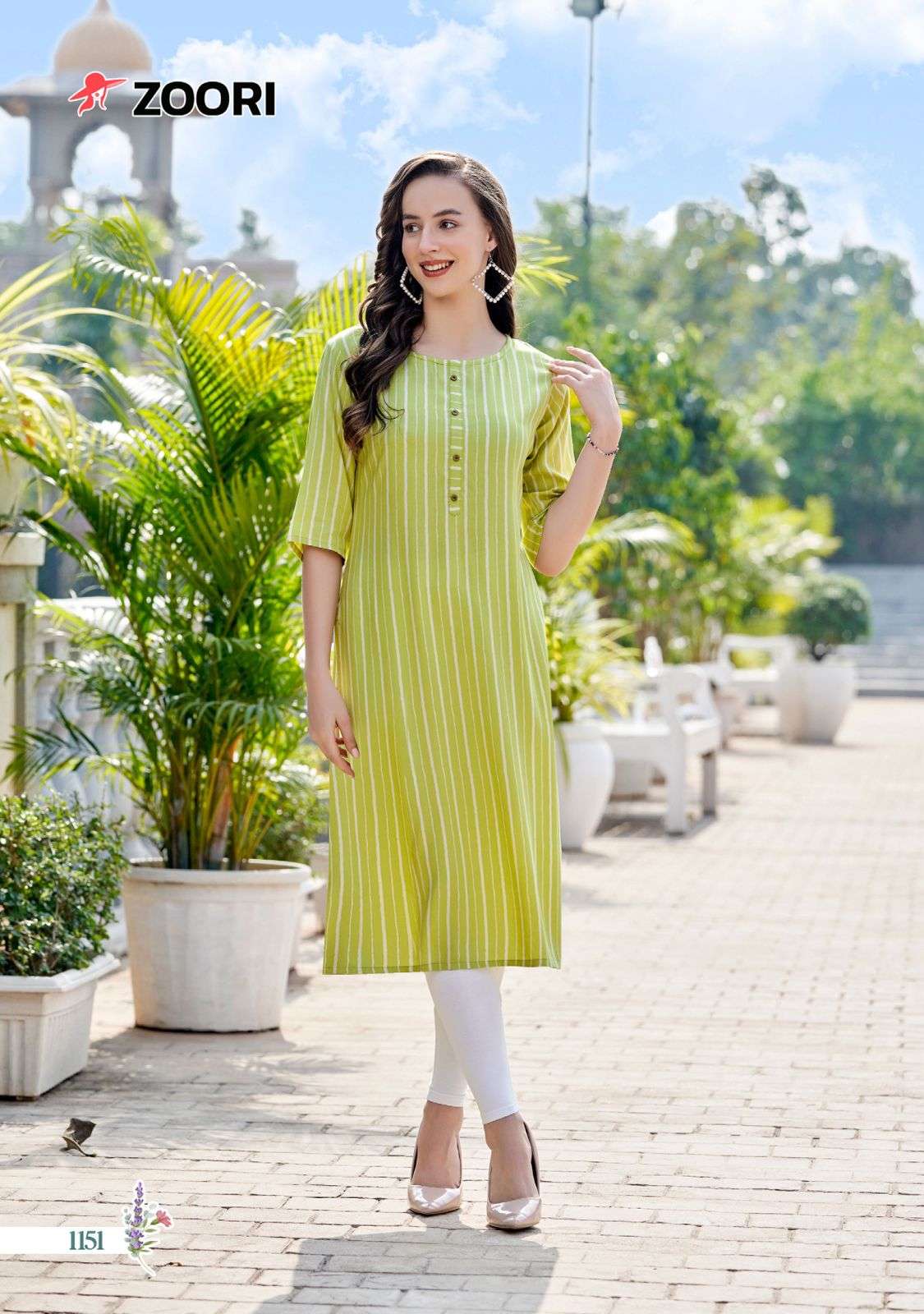 ZOORI AKSHARA VOL 25 RAYON LADIES KURTI 