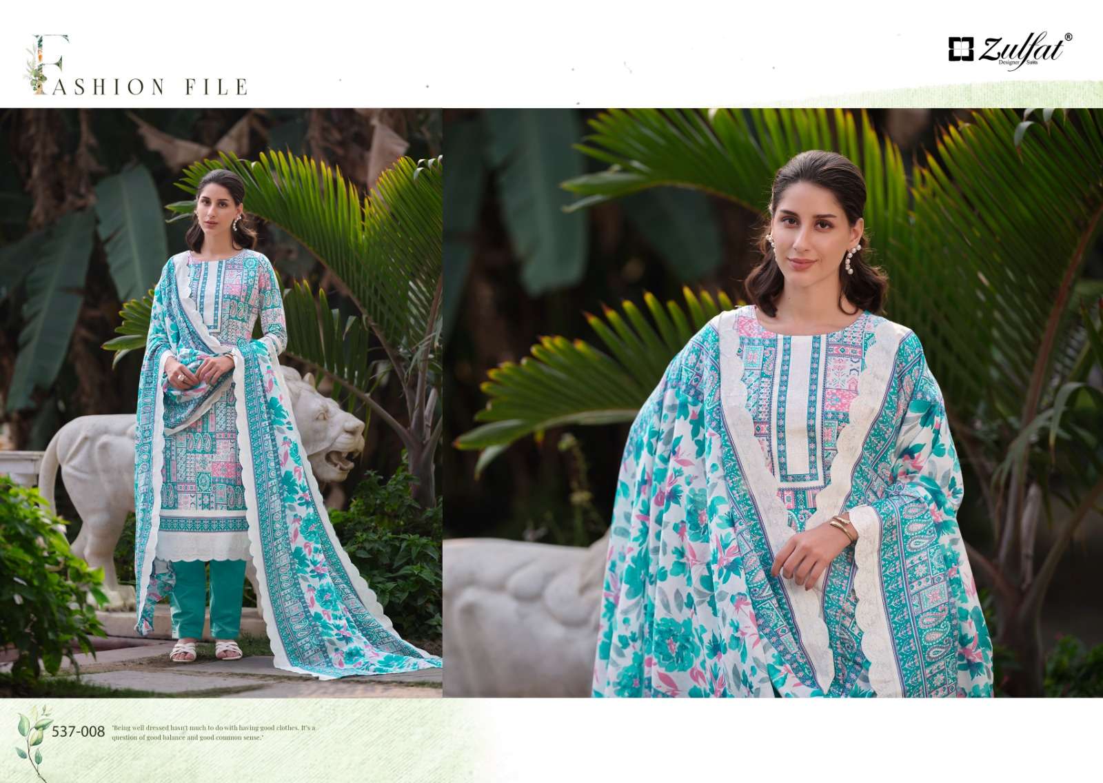 ZULFAT DESIGNER SUITS MARYAM VOL 2 COTTON SALWAR SUIT