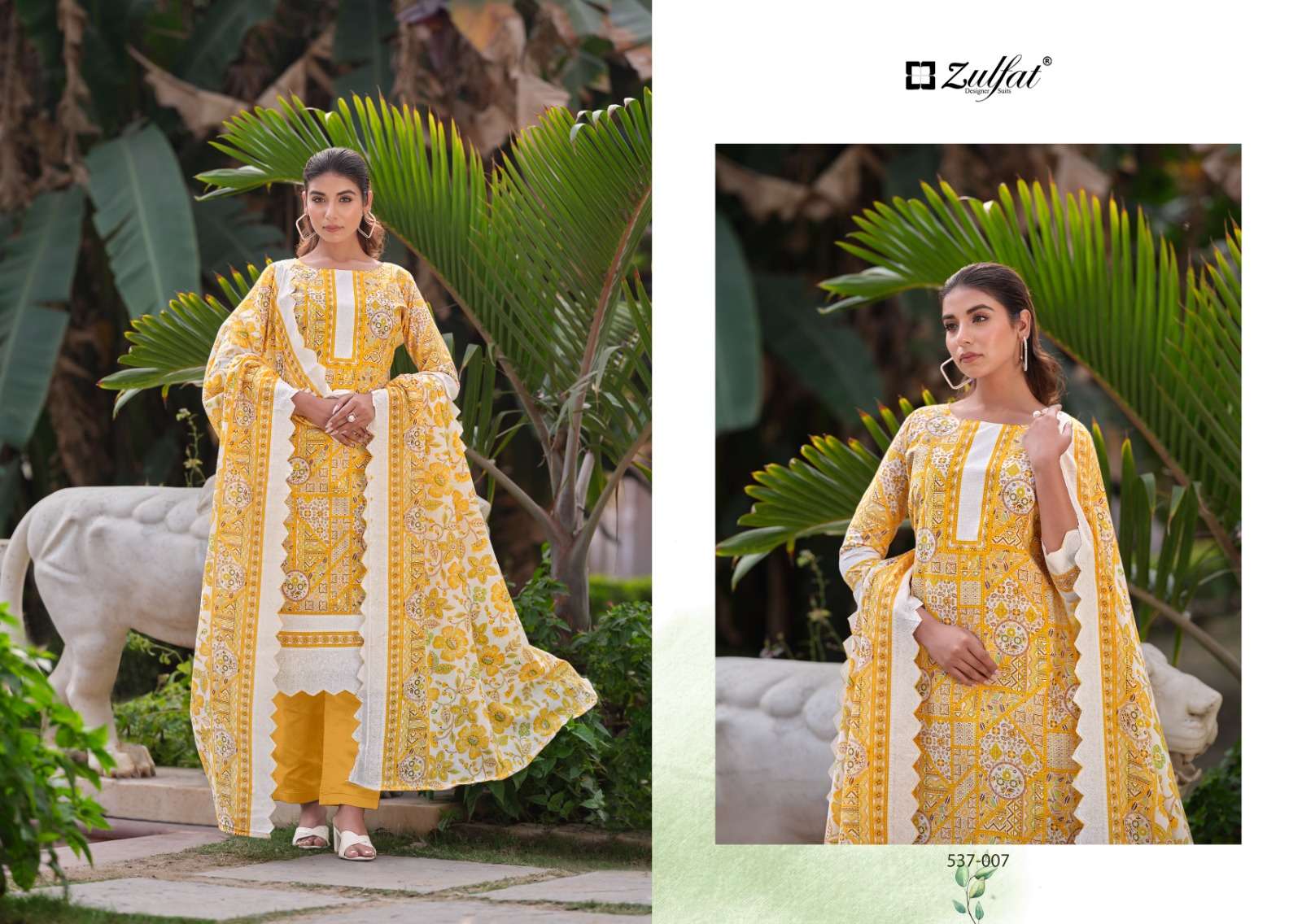 ZULFAT DESIGNER SUITS MARYAM VOL 2 COTTON SALWAR SUIT