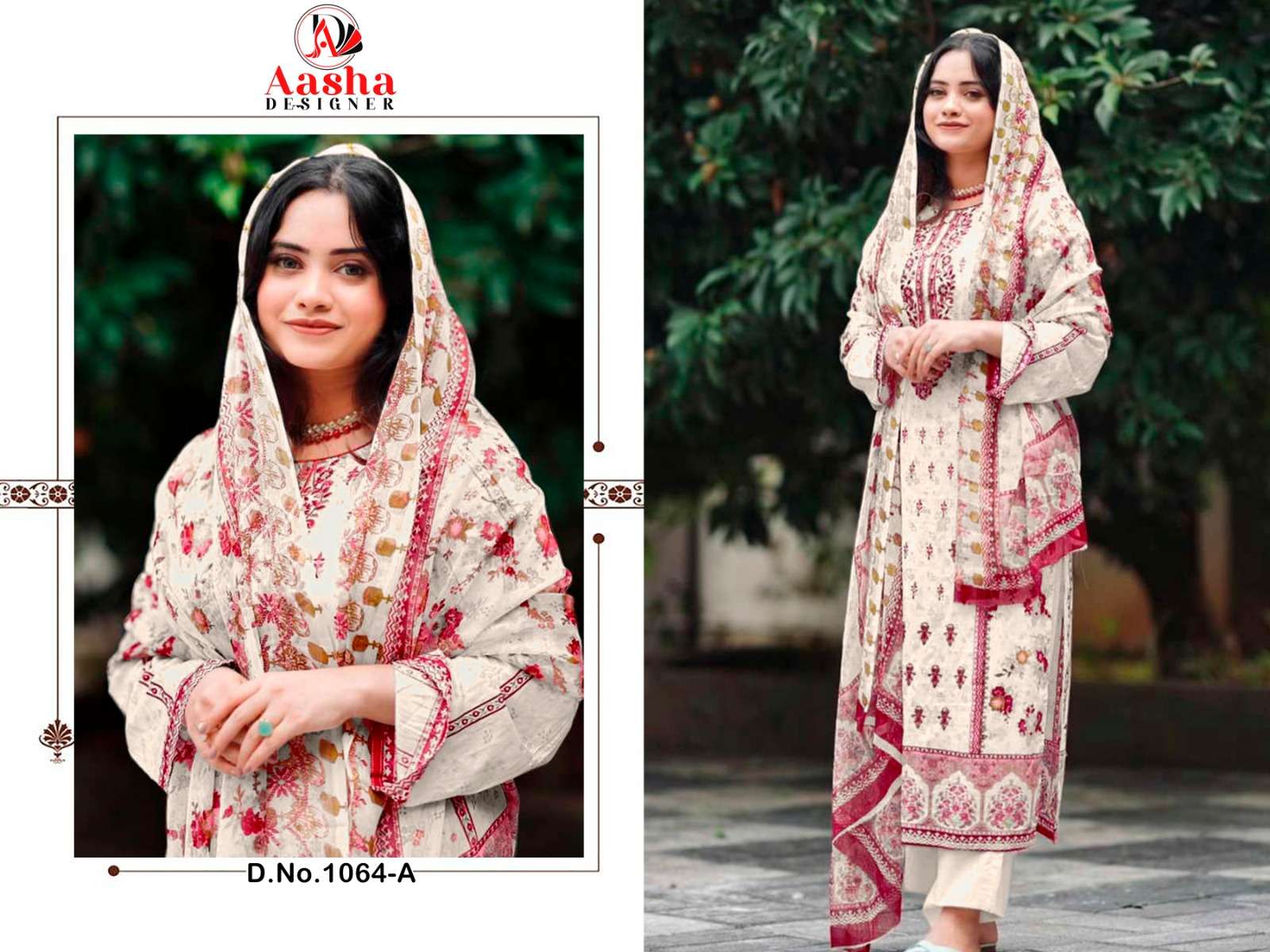 AASHA DESIGNER HARSHA VOL 5 COTTON FANCY SALWAR KAMEEZ 