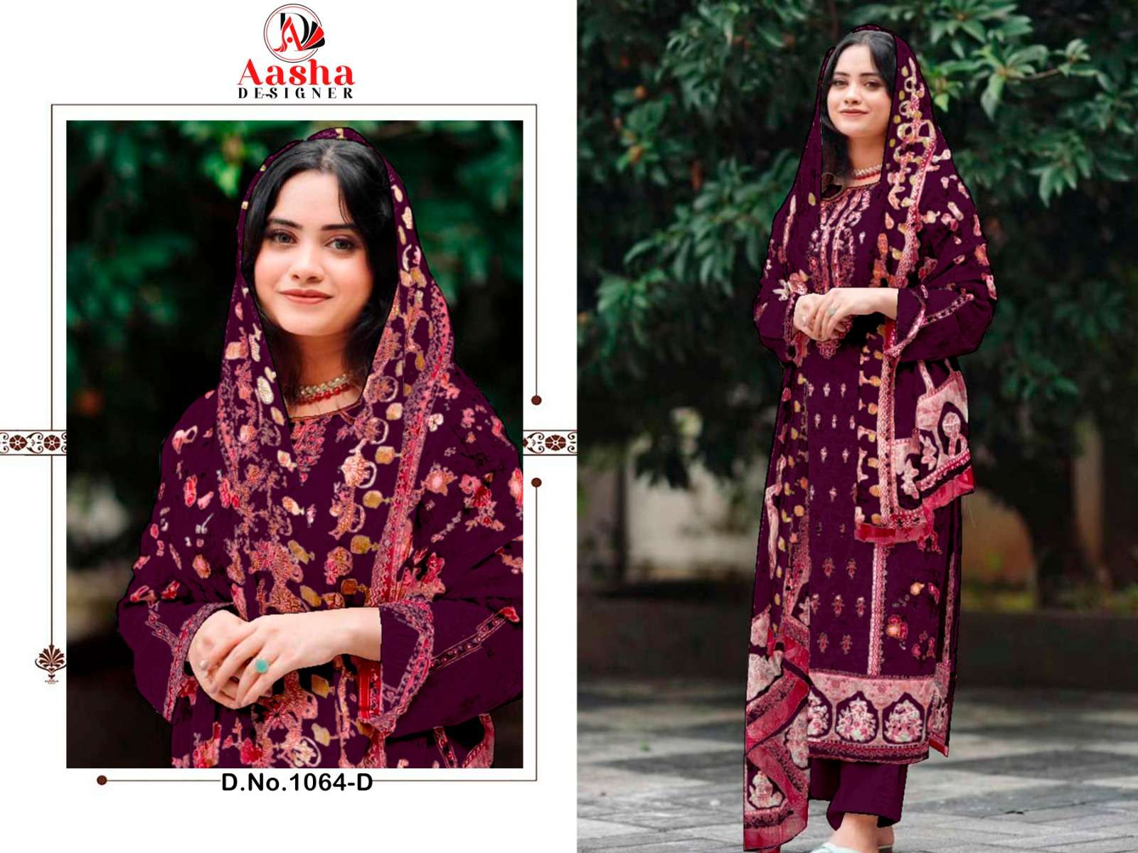 AASHA DESIGNER HARSHA VOL 5 COTTON FANCY SALWAR KAMEEZ 