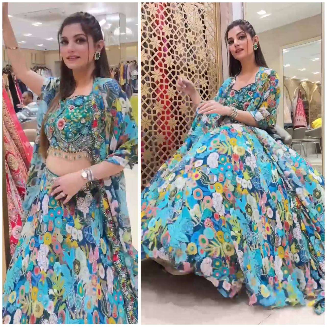 BD 1588 LEHENGA CHOLI