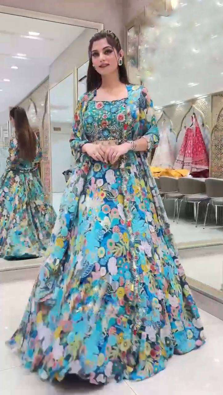 BD 1588 LEHENGA CHOLI