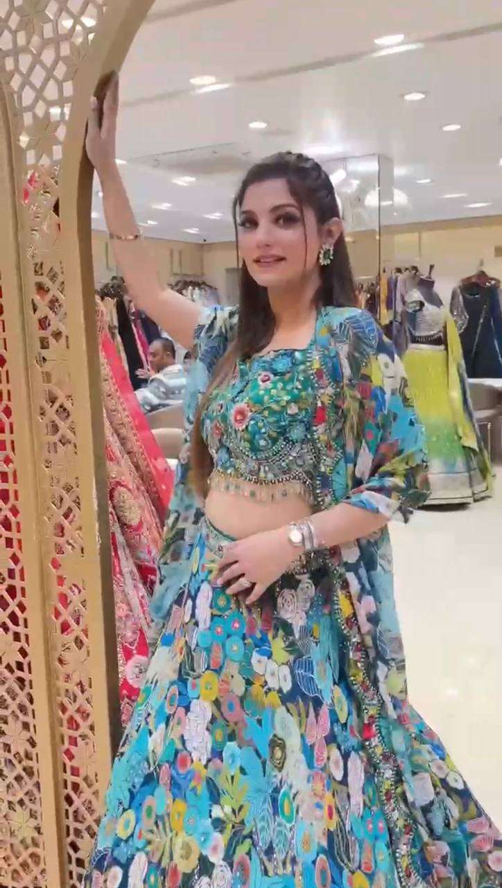 BD 1588 LEHENGA CHOLI