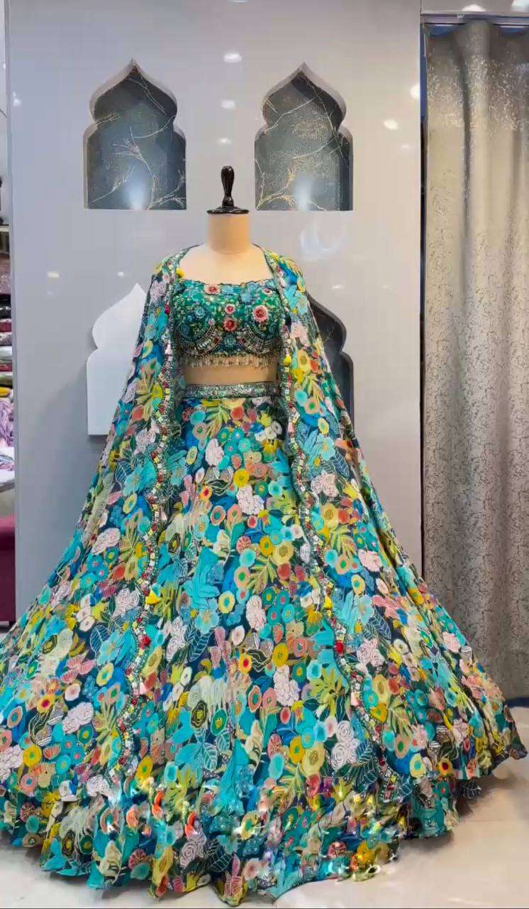 BD 1588 LEHENGA CHOLI