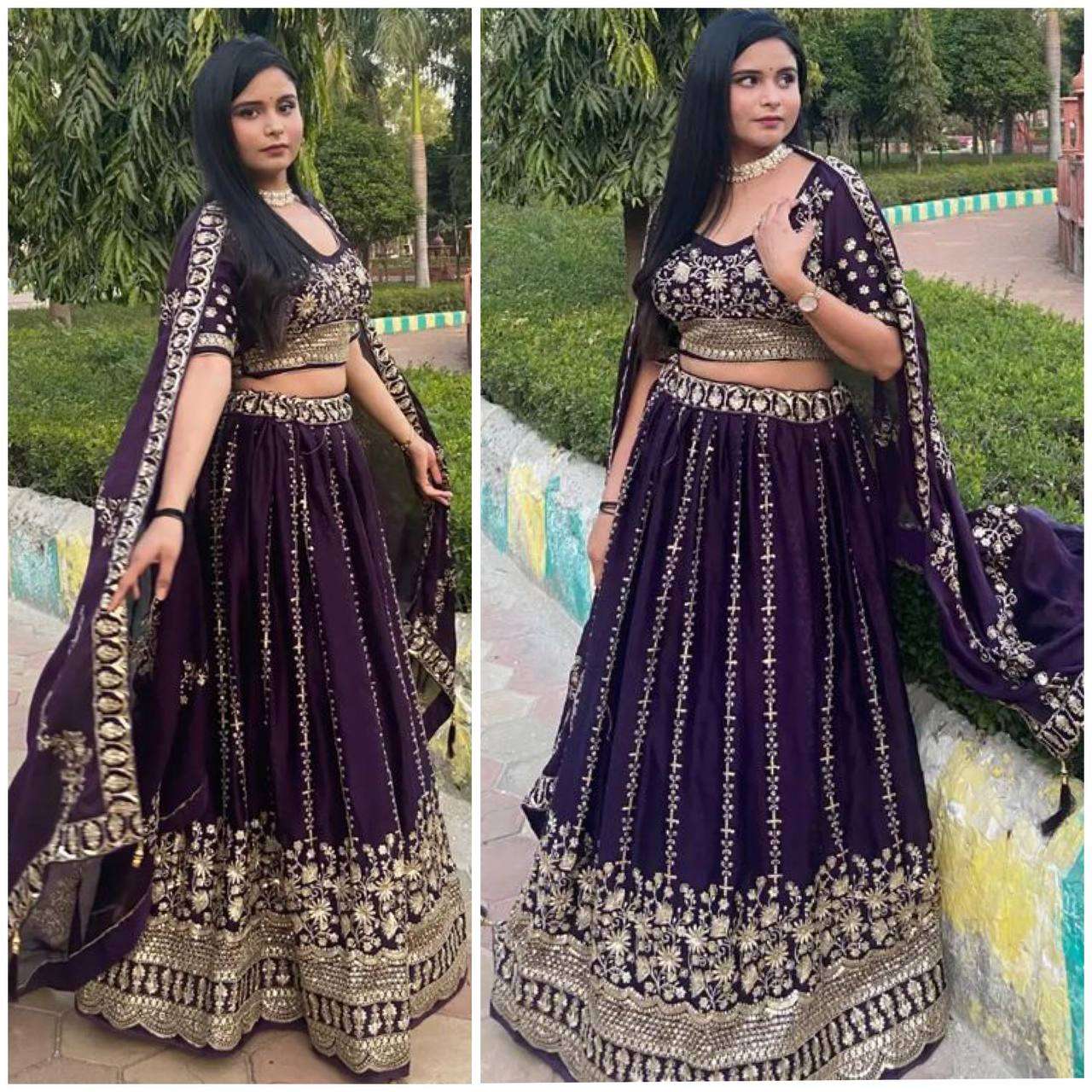 BD 1592 LEHENGA CHOLI