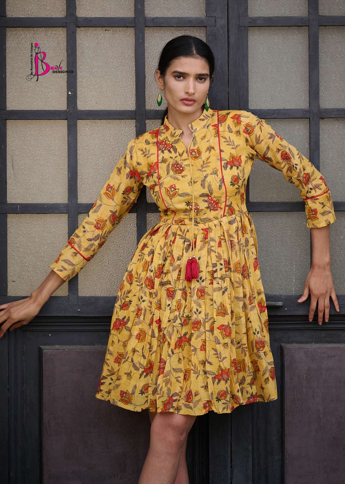 BHAVI DESIGNER VICTORIA VOL 2 COTTON PRINT FANCY TUNIC