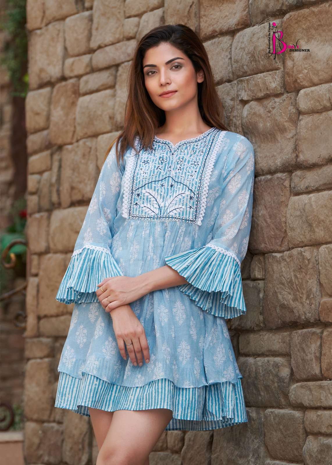 BHAVI DESIGNER VICTORIA VOL 2 COTTON PRINT FANCY TUNIC